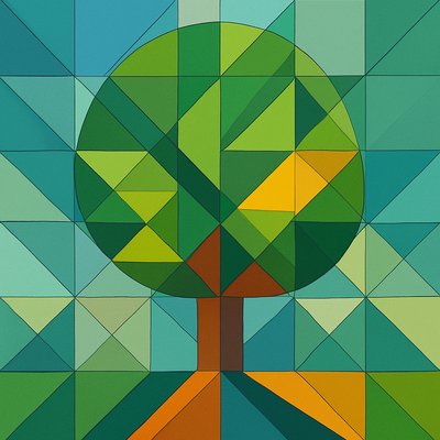 a tree in nature