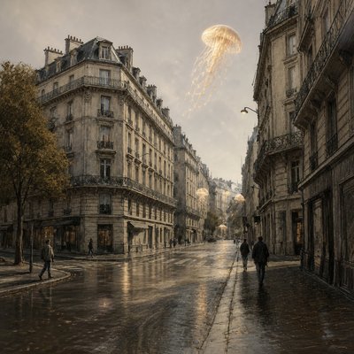 Magical Realism Art Style Style Transfer Example
