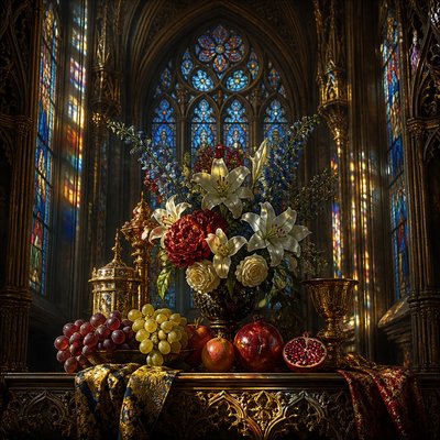 Gothic Cathedral Art 3