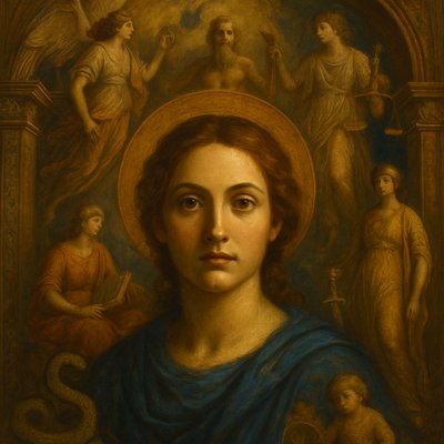Mythological Allegory Renaissance Art Style 1