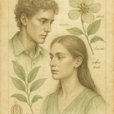 portrait of two people together