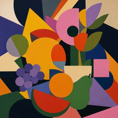 Abstract Shapes Art Style 3