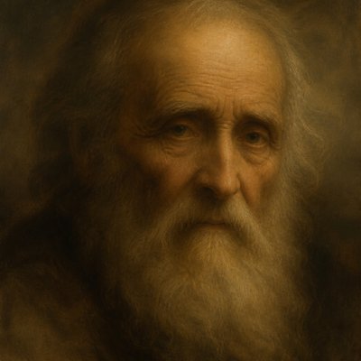 close-up portrait of an elderly person with expressive weathered features
