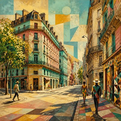 Havana Art Style Style Transfer Example