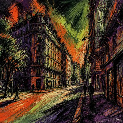 Expressionism Art Style Style Transfer Example