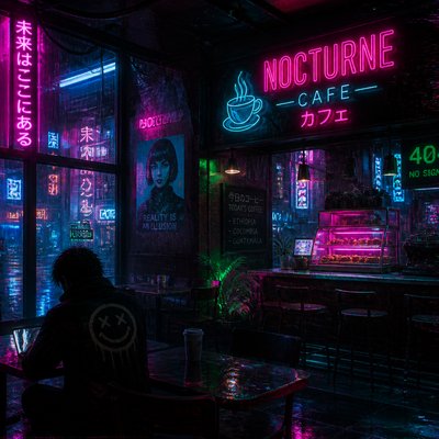 cozy cafe interior with warm lighting