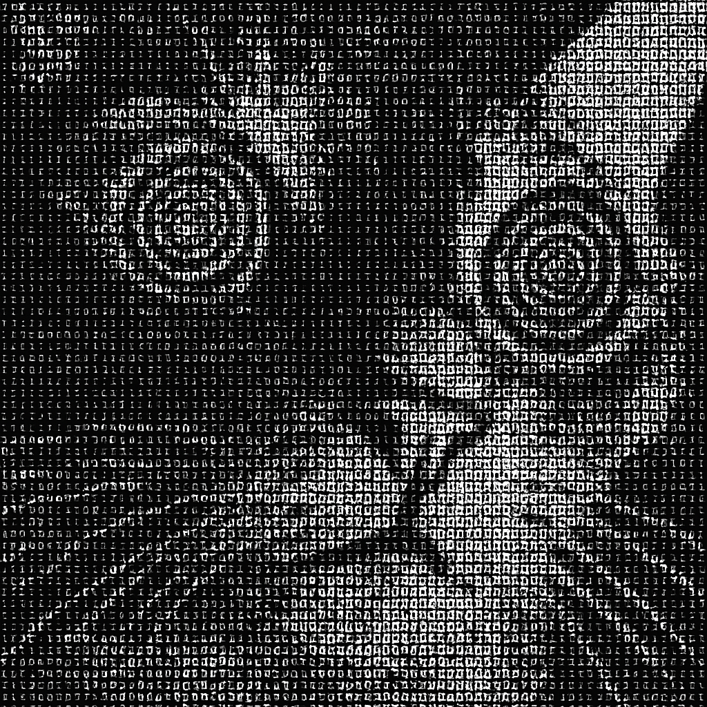 a black and white photo of a cat's face