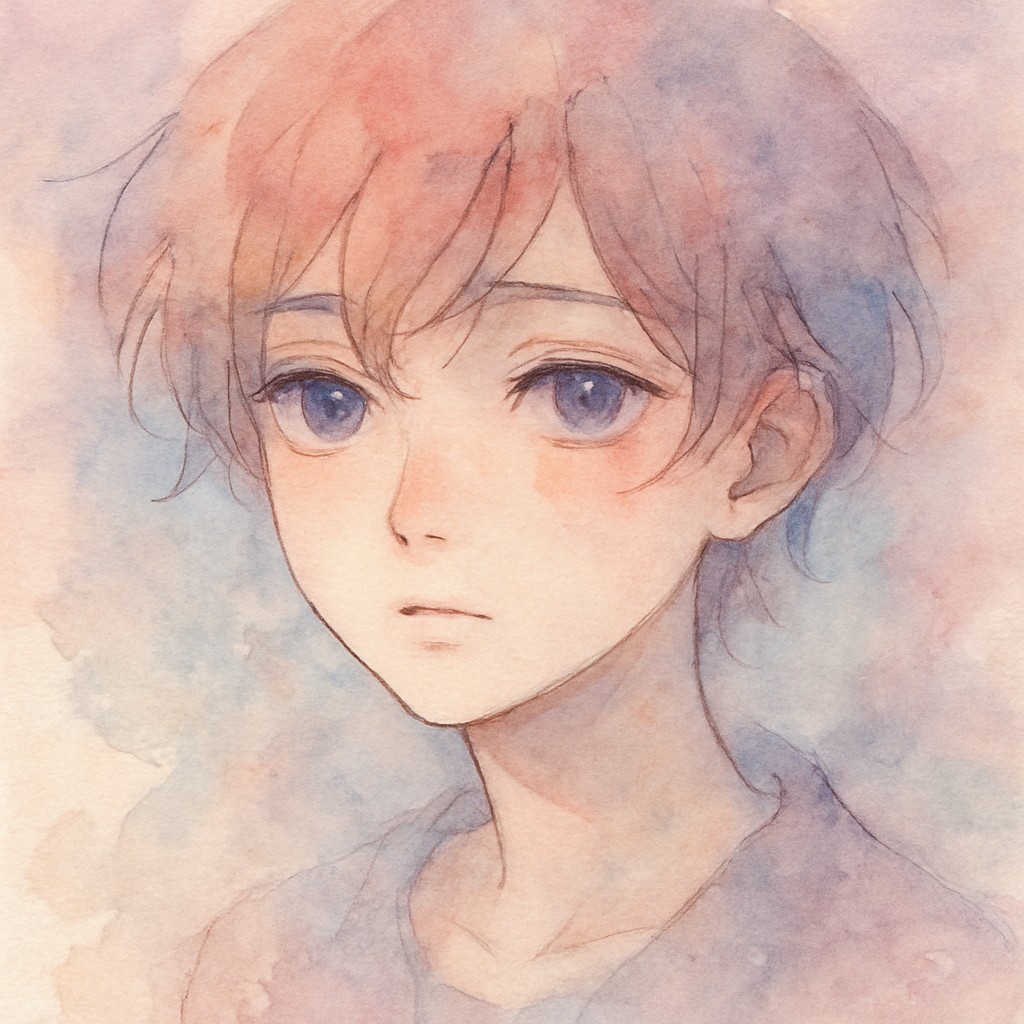 portrait of a person with expressive eyes