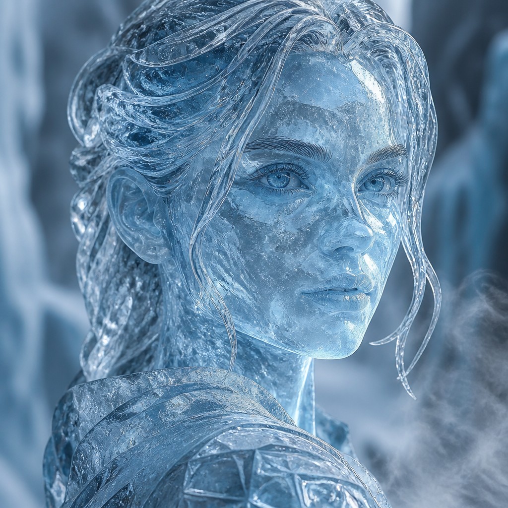 Ice Sculpture Style example artwork 1