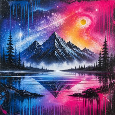 Spray Paint Art Style 2