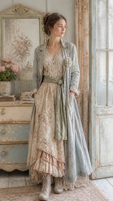 full-length portrait of an elegant figure