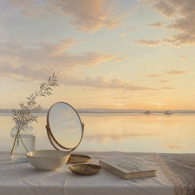still life with everyday objects — Luminism Art Style
