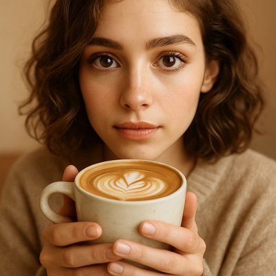portrait of a person with expressive eyes