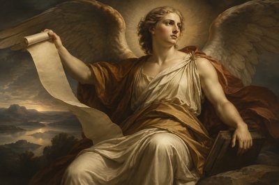 The Angel of Revelation by William Blake