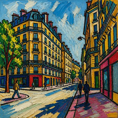 Stuckism Art Style Style Transfer Example