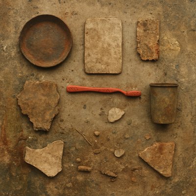 still life with everyday objects