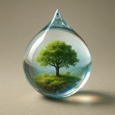 a tree in nature