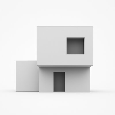 house with front view