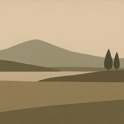 wide landscape with natural scenery