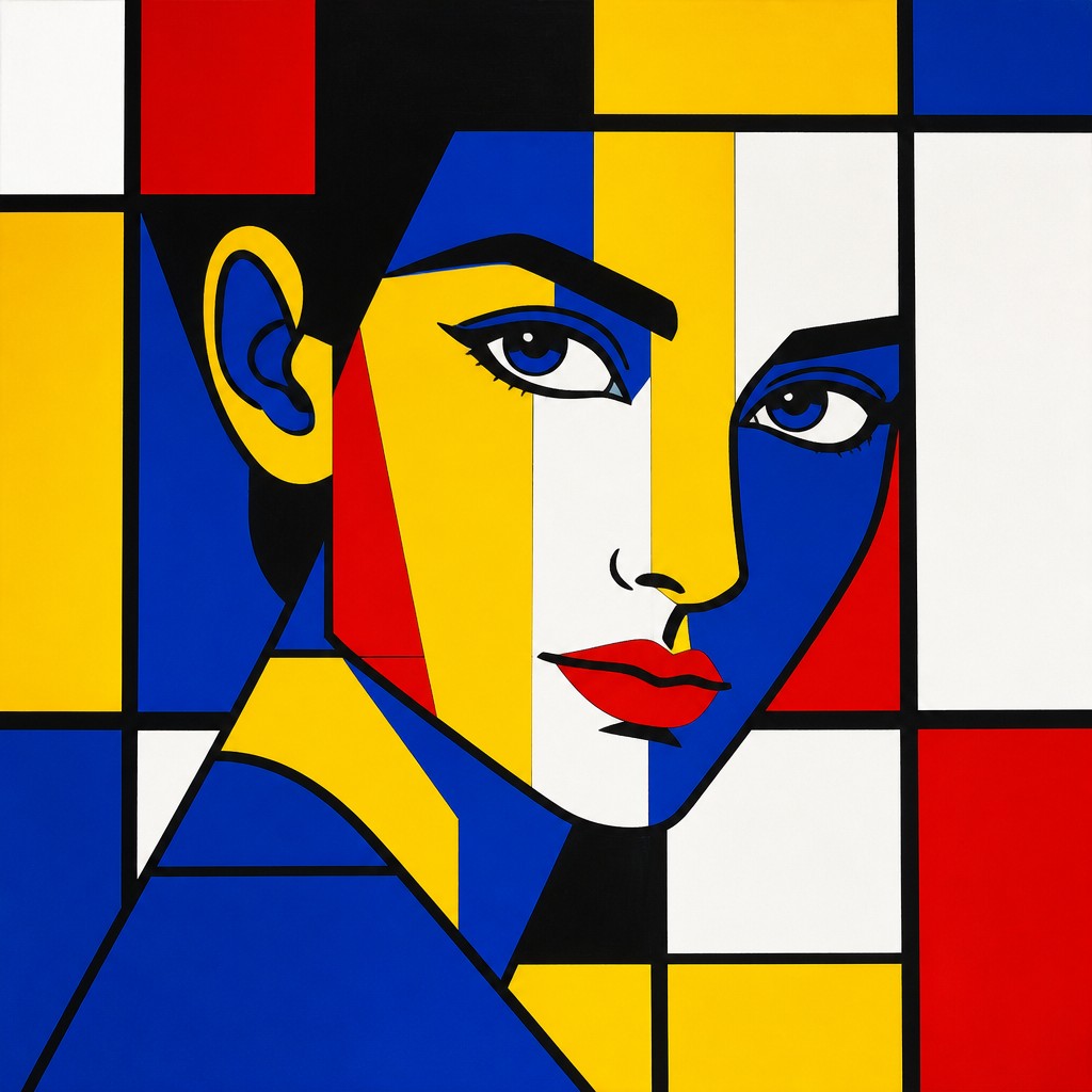 Primary Colors Art Style example artwork 1
