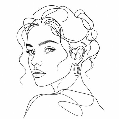 Line Art Style 1
