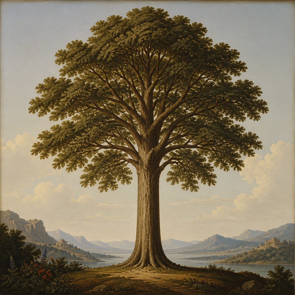 a tree in nature