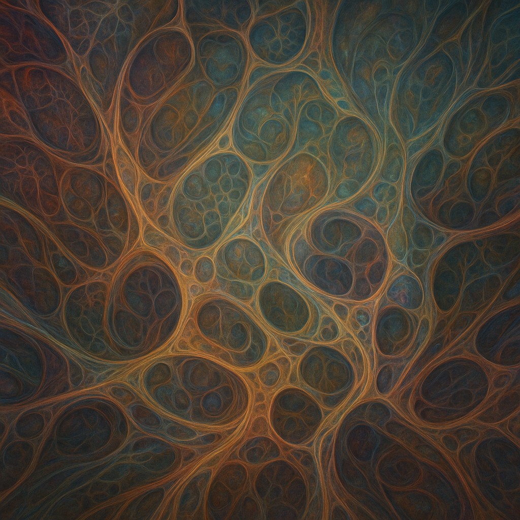 Organic Abstract Art Style Style Transfer Example