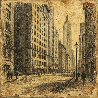 Wheatpaste Poster Street Art Style Style Transfer Example