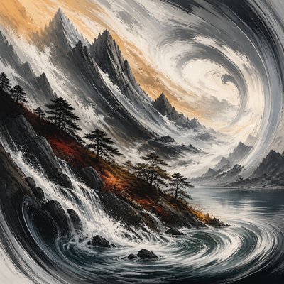 Dynamic Composition Art Style 2