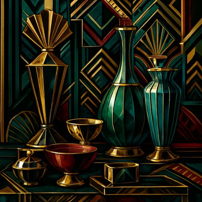 still life with everyday objects