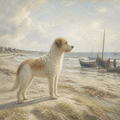 animal standing in natural pose — Skagen Art Style