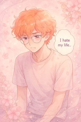 Volume 1 – Chapter 1: “Running Away”

Story Points:

Ji Hun is bored and unhappy with his life in the band “Forever.” Inner thoughts reveal his frustration and desire to escape.

He decides to run away; changes his appearance with a ginger curly wig and glasses to hide his identity.

Ji Hun sneaks out, but security guards notice him and start chasing him.

While running, he accidentally bumps into Min Joon, a girl with long curly black hair, wearing a hoodie and baggy jeans. They fall on the ground.

Min Joon helps him up and insists on taking him to her home to relax.

She offers him tea and biscuits; they start talking. Ji Hun lies and says his name is “Jin” and that he is an accountant.

He notices posters of his band “Forever” in her room and realizes she is a fan. Min Joon praises Ji Hun’s voice, making him shy.

Ji Hun talks about never enjoying life; Min Joon promises to teach him how to enjoy life.

Ji Hun hesitates, worried about being recognized, but she reassures him. He agrees to go with her.

Min Joon prepares to take him outside, setting up the transition to Chapter 2 (car ride and amusement park).

Page/Panel Flow Suggestions:

Pages 1–3: Ji Hun’s frustration, morning in the band dorm, decision to escape.

Pages 4–5: Ji Hun changing disguise.

Pages 6–8: Running and being chased by security guards.

Pages 9–12: Collision with Min Joon, first meeting.

Pages 13–16: Min Joon taking him home, tea and biscuits scene.

Pages 17–20: Conversation about Ji Hun’s unhappiness, Min Joon promising to show him joy.
