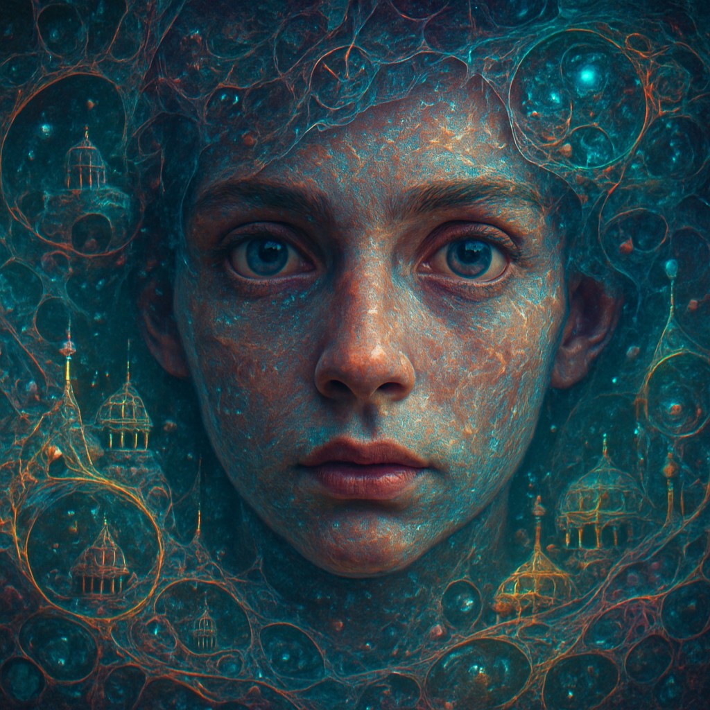 portrait of a person with expressive eyes