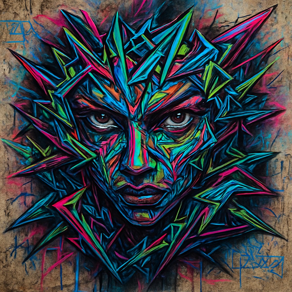 portrait of a person with expressive eyes