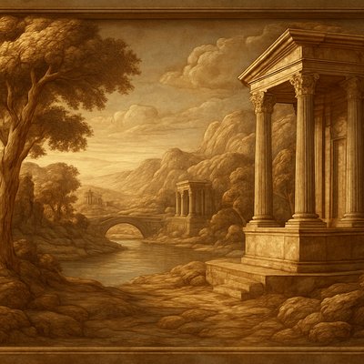 wide landscape with natural scenery