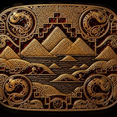 Anglo-Saxon Metalwork Art Style 2