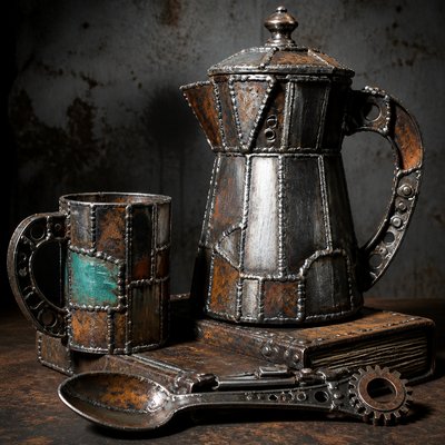 still life with everyday objects