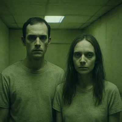 portrait of two people together