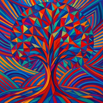 a tree in nature