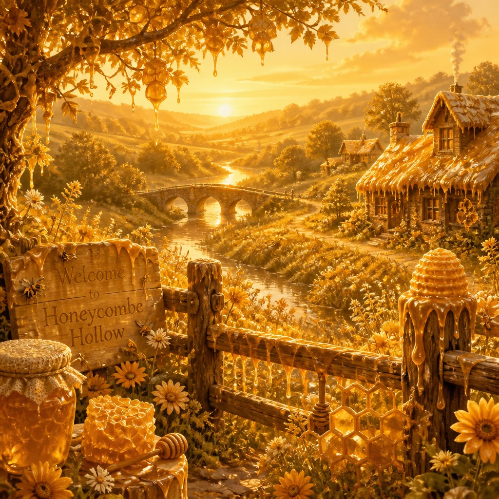 wide landscape with natural scenery — Honeycore Aesthetic