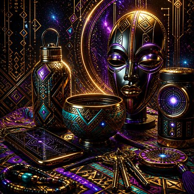 still life with everyday objects