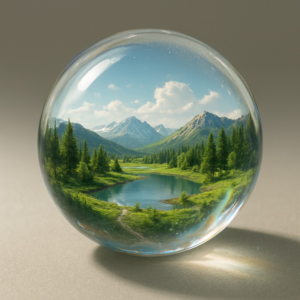wide landscape with natural scenery