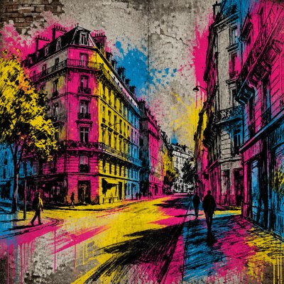 Street Art Style Style Transfer Example