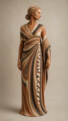 full-length portrait of an elegant figure