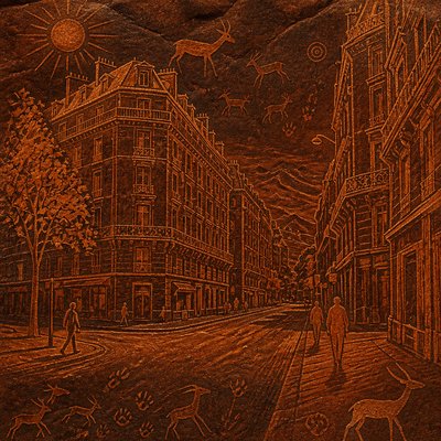 Namibian Art Style Style Transfer Example