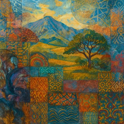 wide landscape with natural scenery