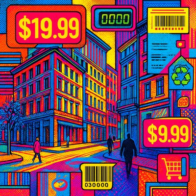 Consumer Culture Pop Art Style Style Transfer Example