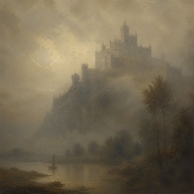 majestic castle on a hilltop