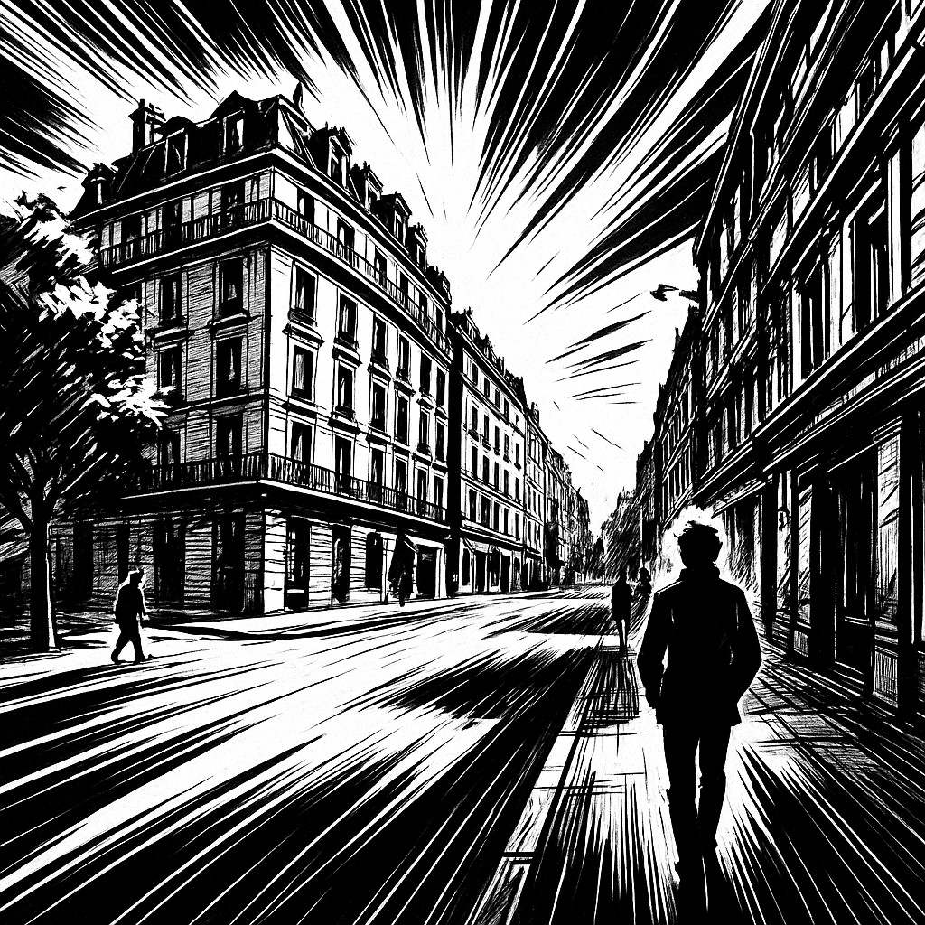 Manga Art Style Style Transfer Example