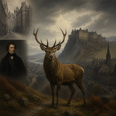 animal standing in natural pose — Edinburgh Art Style